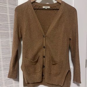 MADEWELL XS CARDIGAN SWEATER